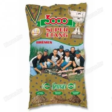 Прикормка Sensas 3000 Super Etang Bremes 1 кг (лещ)